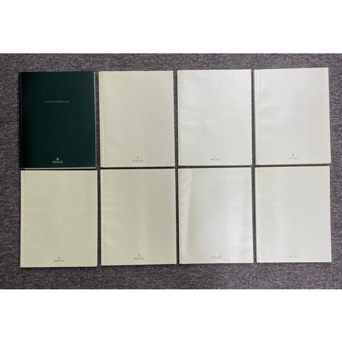 455 - Rolex - Rolex Oyster Perpetual catalogues, circa 2008 (2 copies), 2009 (4 copies), 2010, 2011 (8)... 