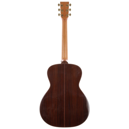 13 - Lakewood M-32 acoustic guitar, made in Germany, circa 2011; Back and sides: Indian rosewood, light d... 