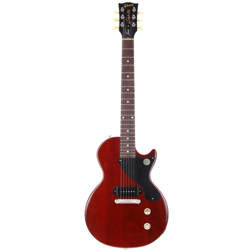 69 - 2015 Gibson Les Paul Junior electric guitar, made in USA; Body: cherry finished mahogany, a few very... 