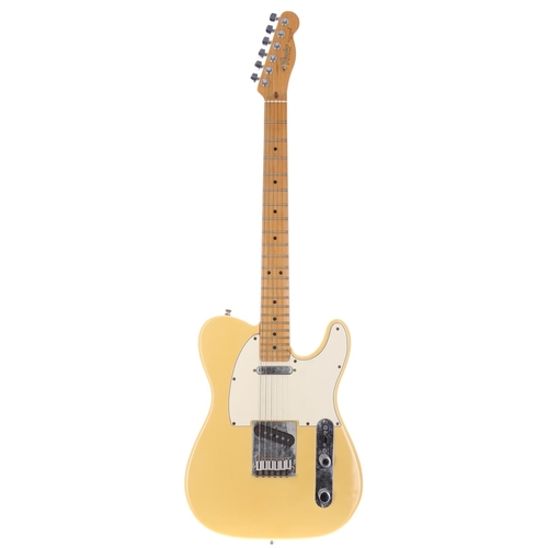 72 - 1988 Fender Telecaster electric guitar, made in USA; Body: blonde finish; Neck: maple; Fretboard: ma... 