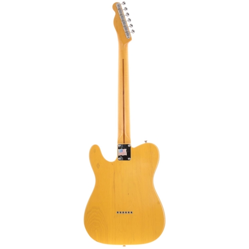 81 - 2008 Fender Vintage Hot Rod '52 Telecaster electric guitar, made in USA; Body: butterscotch finish, ... 