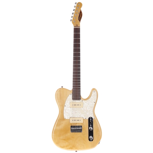 88 - Interesting custom made Tele type electric guitar branded 'Garner Guitars UK'; Body: T-type body wit... 