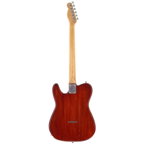 88 - Interesting custom made Tele type electric guitar branded 'Garner Guitars UK'; Body: T-type body wit... 