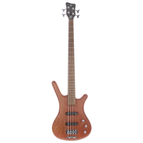 93 - 1997 Warwick Corvette Standard bass guitar, made in Germany; Body: natural finished Bubinga, buckle ... 