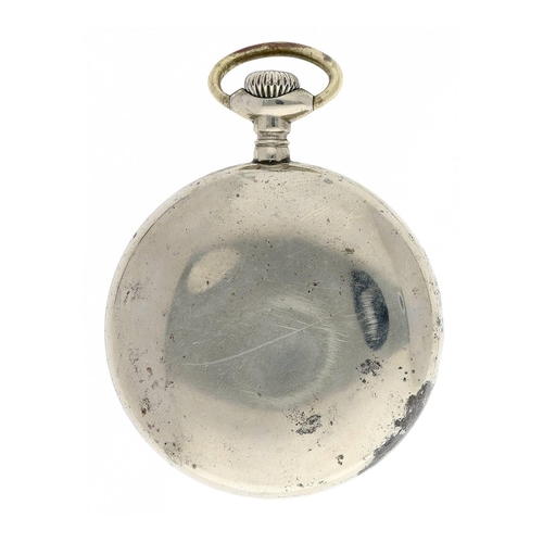 625 - American Waltham lever pocket watch, serial no. 14442810, circa 1905, signed 17 jewel movement with ... 