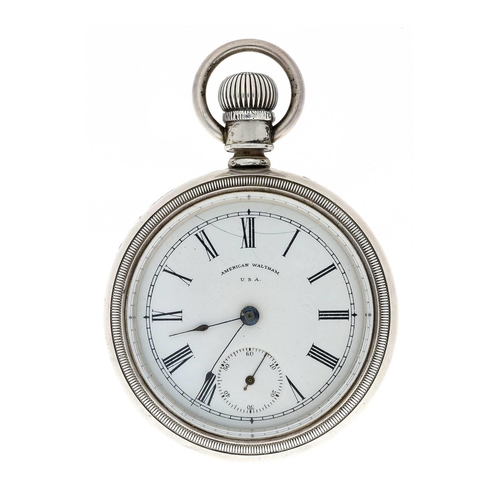 626 - American Waltham 'Stirling' lever pocket watch, serial no. 10107958, circa 1900, signed gilt movemen... 