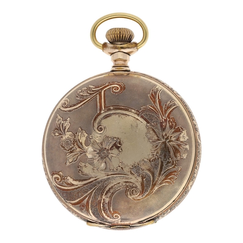 637 - American Waltham 'Appleton Tracy & Co.' gold plated lever set hunter pocket watch, circa 1901, s... 