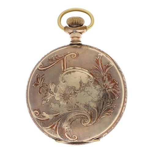 637 - American Waltham 'Appleton Tracy & Co.' gold plated lever set hunter pocket watch, circa 1901, s... 