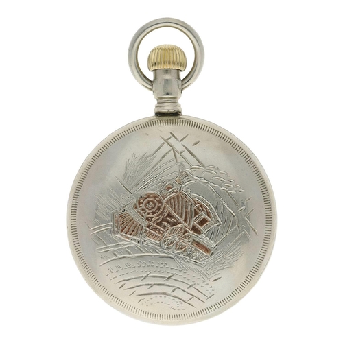 642 - Good American Waltham 'P.S. Bartlett' lever pocket watch, serial no. 10030315, circa 1900, signed 17... 