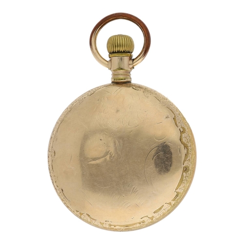 665 - American Waltham 'Appleton Tracy & Co.' gold plated lever set pocket watch, serial no. 8241528, ... 