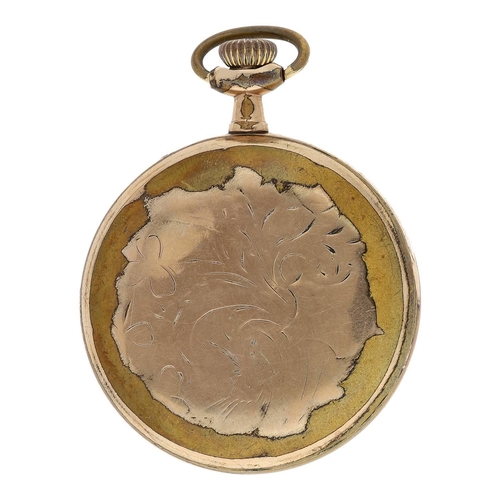 668 - Elgin National Watch Co. gold plated lever pocket watch, serial no. 11821251, circa 1904, signed 17 ... 