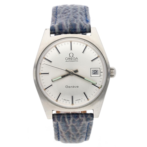 3 - Omega Genéve automatic stainless steel gentleman's wristwatch, reference no. 166041, serial no. 3306... 