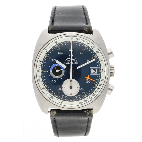 15 - Omega Seamaster Chronograph automatic stainless steel gentleman's wristwatch, reference no. 176.007,... 