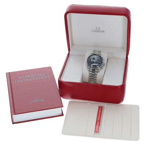 25 - Omega Speedmaster Chronograph automatic stainless steel gentleman's wristwatch, reference no. 351050... 