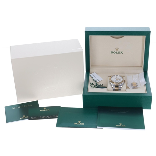 60 - Rolex Oyster Perpetual Sky-Dweller Oystersteel and gold gentleman's wristwatch, reference no. 326933... 