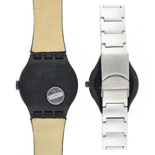 344 - Swatch James Bond 007 'License To Kill' gentleman's wristwatch, original Swatch 'L.T.K 1989' strap, ... 