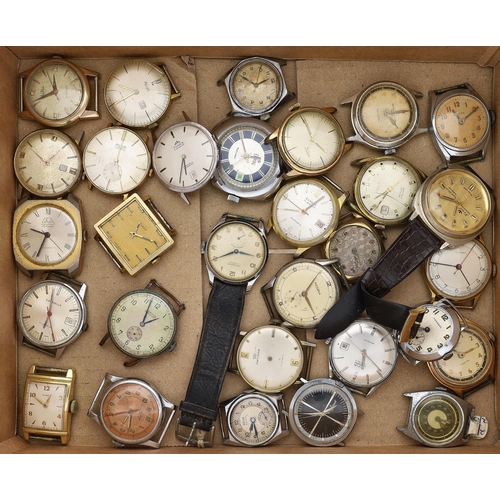 364 - Thirty gentleman's wristwatches to include MuDu, Kienzle, Avia, Caravelle, Timex, Orion, Medana, Ron... 