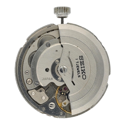 533 - Seiko Bell-Matic automatic wristwatch movement, cal. 4006A 17 jewel, with dial and hands... 