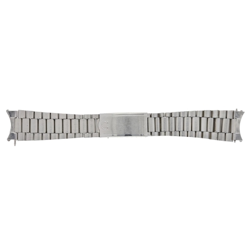 458 - Omega wristwatch bracelet, reference 1184, with 516 endlinks, 6.5'' long approx