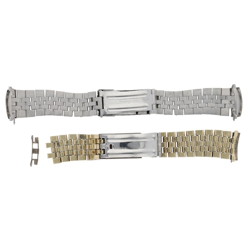 461 - Omega gold plated wristwatch bracelet, reference. LD1317/275, with 518 endlinks, 5.75'' long approx;... 