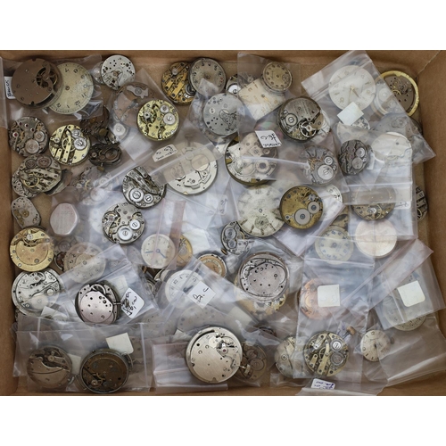 516 - Quantity of wristwatch movements (100 approx)