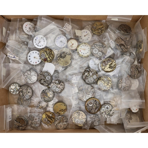 515 - Quantity of wristwatch movements (100 approx)