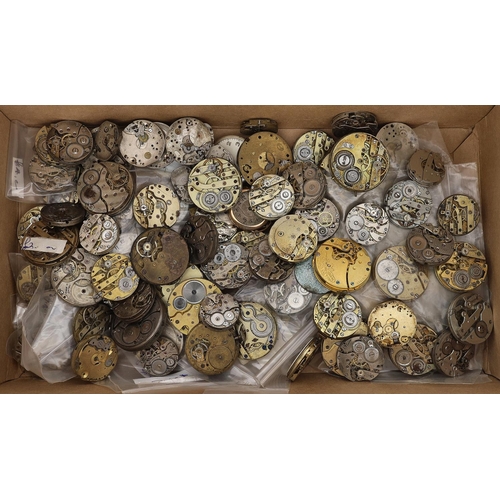 530 - Quantity of wristwatch movements (100 approx)