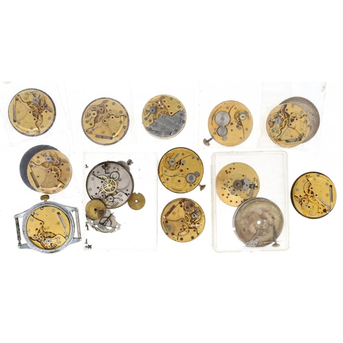 477 - Quantity of Smiths wristwatch movements (12)