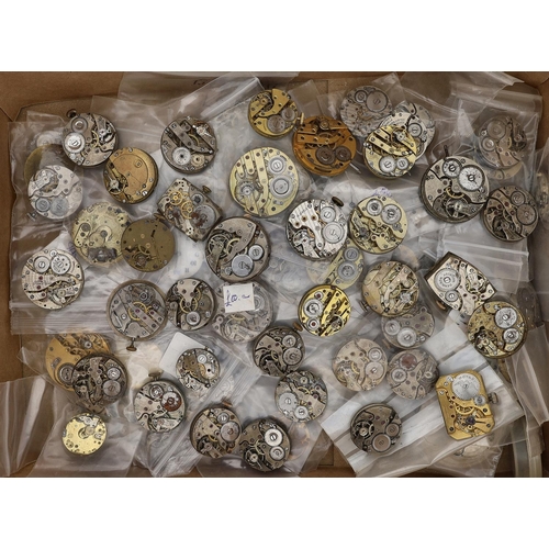 517 - Quantity of wristwatch movements (100 approx)