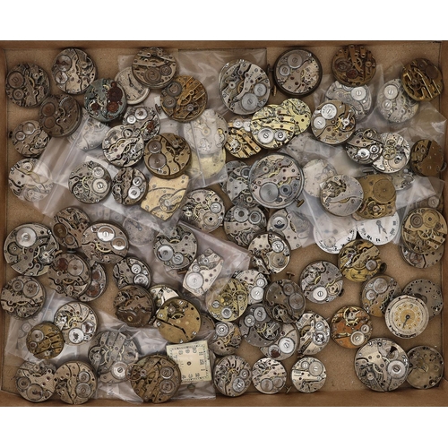 498 - Quantity of wristwatch movements (100 approx)