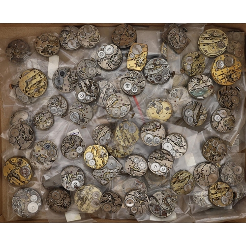 531 - Quantity of wristwatch movements (100 approx)