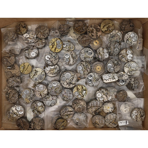 488 - Quantity of wristwatch movements (100 approx)