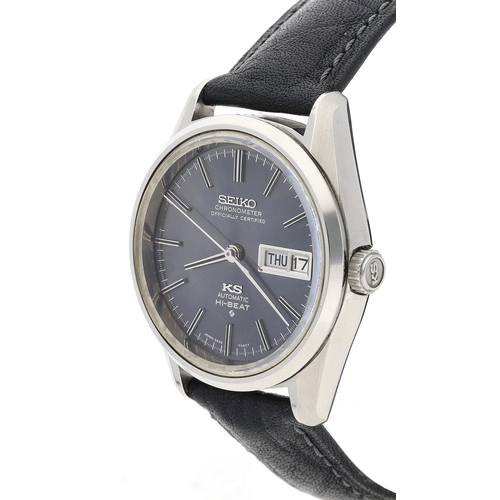 187 - Seiko Chronometer 'King Seiko' Hi-Beat automatic stainless steel gentleman's wristwatch, reference n... 