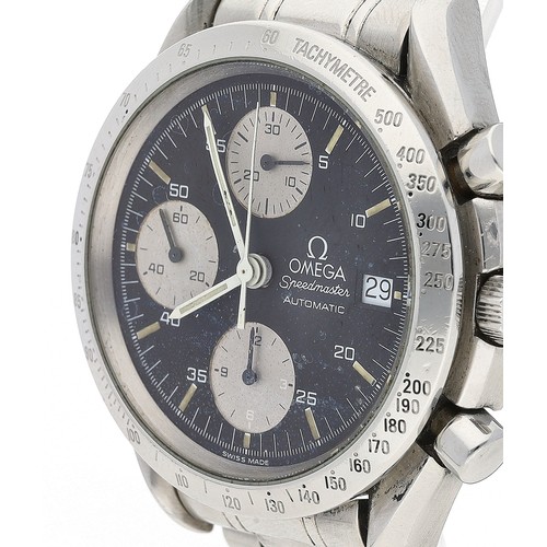 5 - Omega Speedmaster Chronograph automatic stainless steel gentleman's wristwatch, reference no. 175 00... 