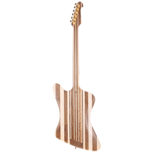 186 - John Anthony Skelton Firebird VII inspired electric guitar, made in England; Body: laminated constru... 