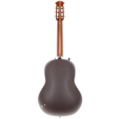 200 - Ovation 1613 Classic electro-acoustic guitar, made in USA, circa 1985; Body: natural spruce top with... 