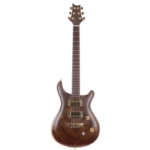 209 - Anthony John Skelton PRS inspired electric guitar, made in England; Body: maple core with rosewood f... 