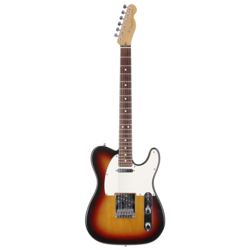 216 - Fender American Standard Telecaster electric guitar, made in USA, circa 1999; Body: three-tone sunbu... 