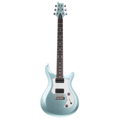 221 - 2016 Paul Reed Smith (PRS) S2 Standard electric guitar, made in USA; Body: blue metallic finish, lig... 