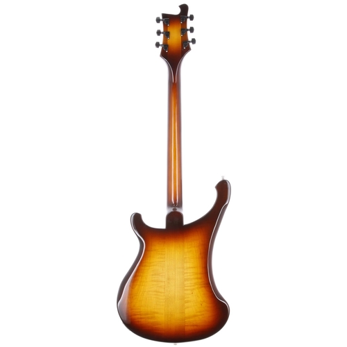 235 - 2022 Rickenbacker 90th Anniversary 480XC electric guitar, made in USA; Body: Tobaccoglo finish; Neck... 