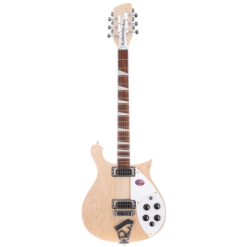236 - 2020 Rickenbacker 620/12 electric guitar, made in USA; Body: Mapleglo finish; Neck: maple; Fretboard... 