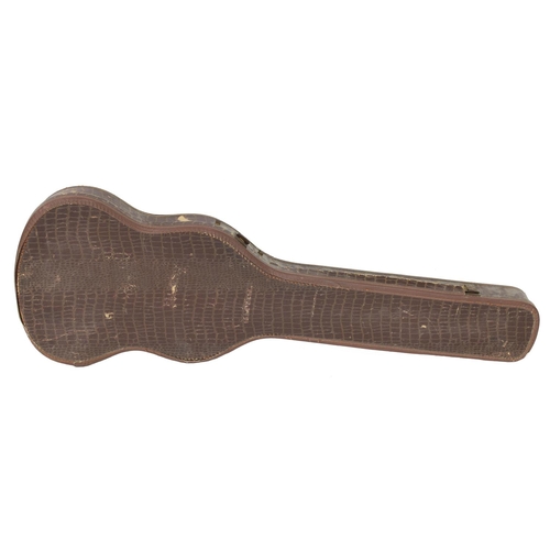 1114 - Late 1950s/early 1960s Gibson SG semi-rigid guitar case in need of some attention