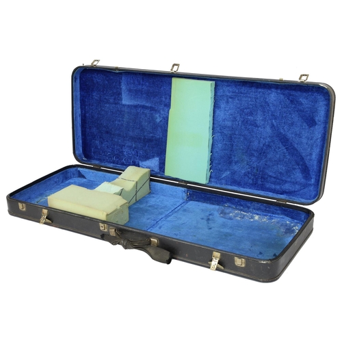 1066 - Vintage guitar hard case suitable for a Gibson Firebird or similar electric guitar, bearing Gibson F... 