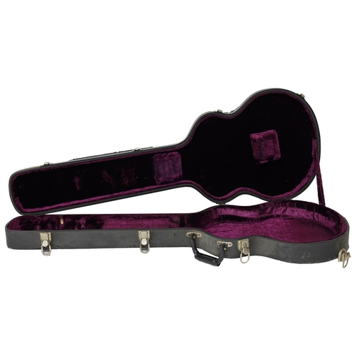 1079 - 1970s Gibson electric guitar hard case suitable for an L-6S or similar (latches at fault, replacemen... 