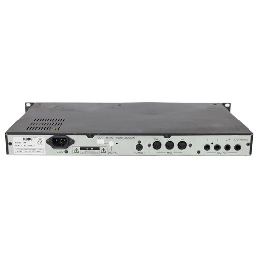 1283 - Korg TR-Rack expanded access module, made in Japan, ser. no. 005632, with manual*Please note: Gardin... 