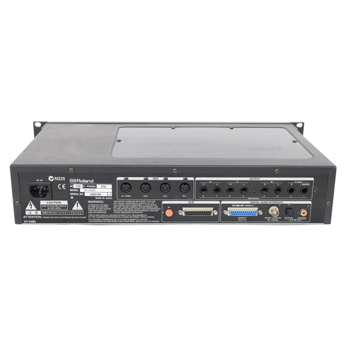 1289 - Roland XV-5080 digital synthesizer rack unit, made in Japan, ser. no. AQ02496, with manual*Please no... 