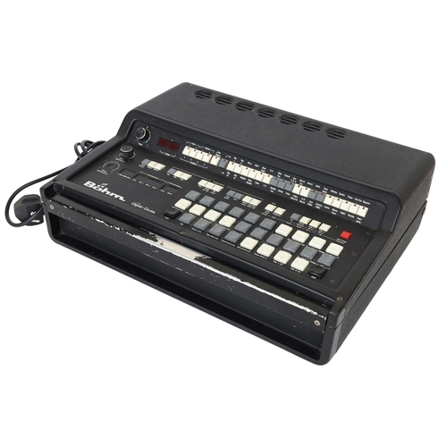 Vintage Bohm Digital-Drums drum machine, made in Germany, with manual ...