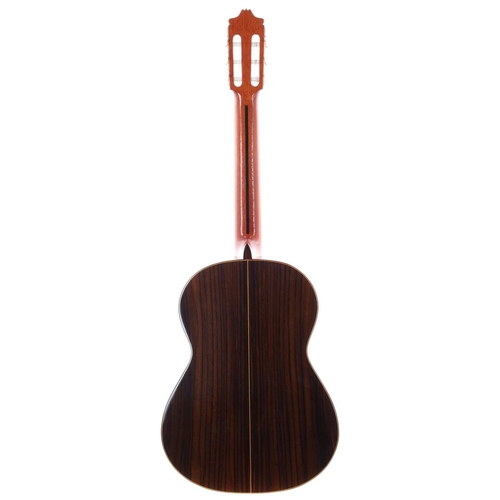 1508 - 1981 Alhambra 8C classical guitar, made in Spain; Back and sides: Indian rosewood; Top: solid red ce... 