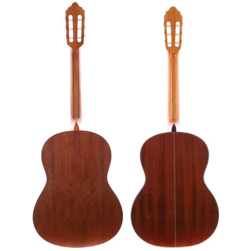 1530 - Valencia VC204H classical guitar with original soft bag and box; together with a Valencia Custom CC3... 