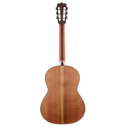 1546 - Armin Hanika Flamenco KF guitar, made in Germany; Back and sides: European cherry; Top: solid spruce... 